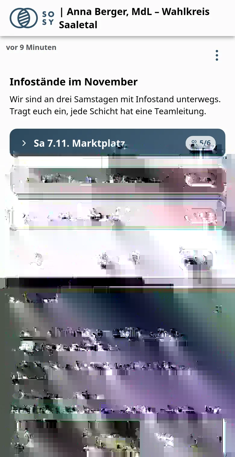 SOSY für Politik