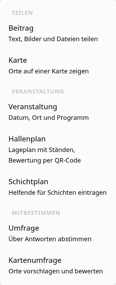 Den ersten Beitrag veröffentlichen